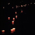 Floating candles during the festival of light, Hoi An