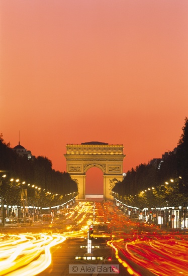 Champs Elysees, Paris, France