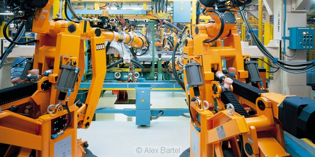 Robots, Car Factory, England