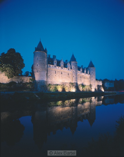 Chateau, Josselin, Brittany, France
