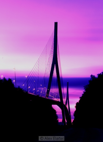 Normandy Bridge, Le Havre, France