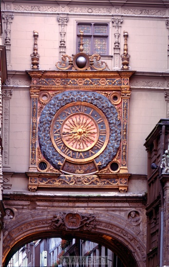 Gros Horloge, Rouen, France