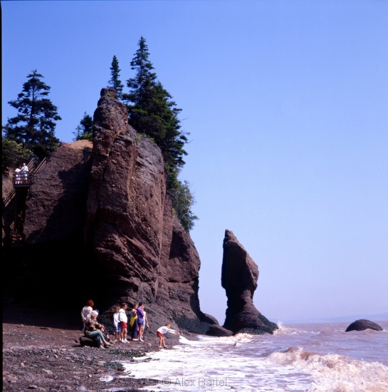 Hopewell Rocks, Bay of Fundy, New Brunswick, Canada