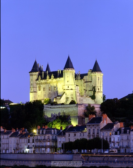 Chateau Saumur, Loire, France