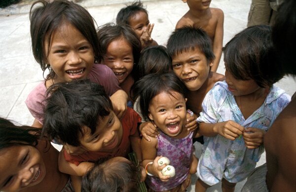 Street children, Phnom Penh