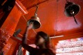 Ringing the bells upon entry to the Temple, Varanasi