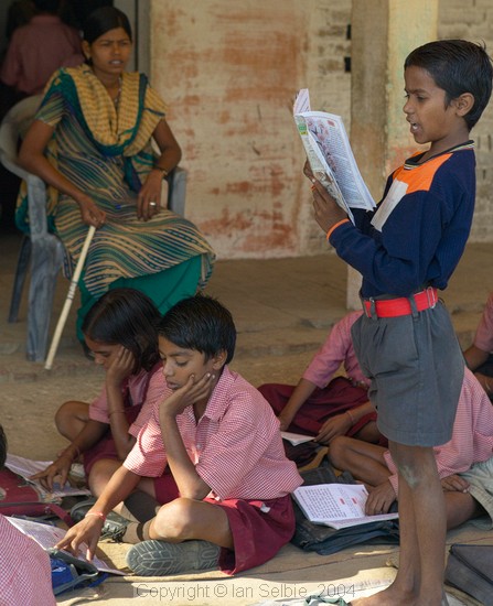 Village school near Varanasi